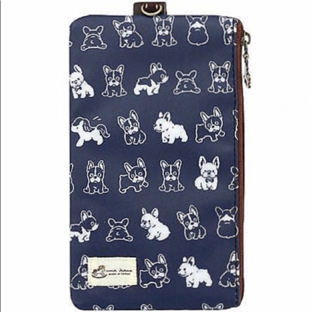Waterproof French Bulldog phone case and wallet